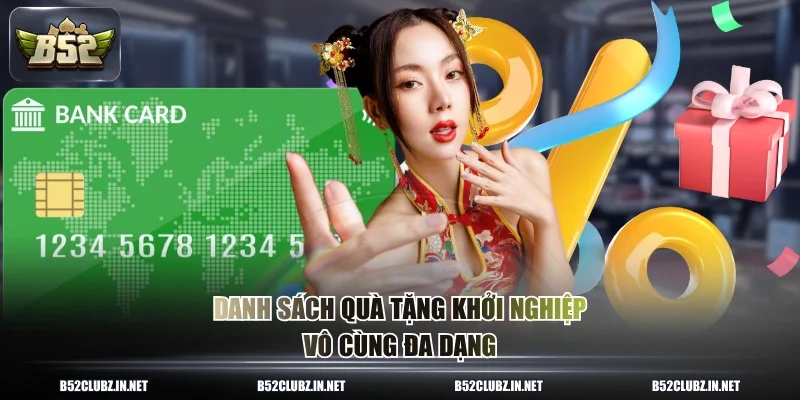 Danh sách quà tặng khởi nghiệp vô cùng đa dạng