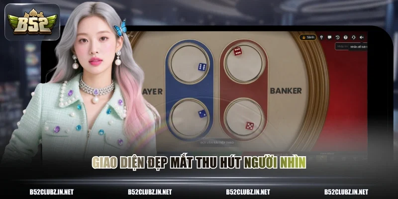 Giao diện đẹp mắt thu hút người nhìn